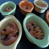 Tartare de Saumon aux Agrumes -