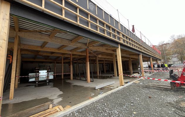 Le nouveau centre commercial de l'Epau sort de terre !