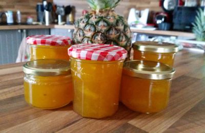 Confiture ananas thermomix