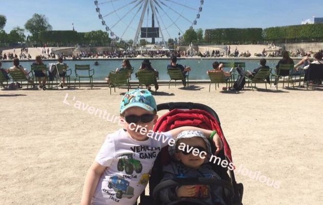 Jardin des Tuileries à Paris 