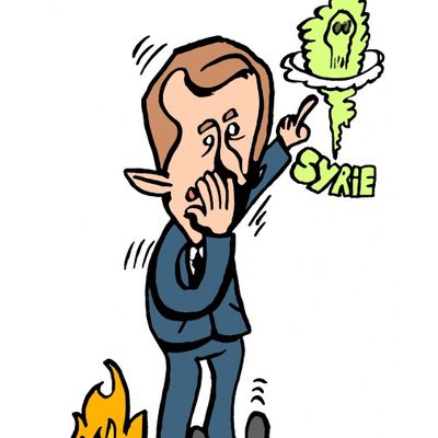 Le bilan de Macron : Un dessin vaut mieux qu'un long discours.....! 