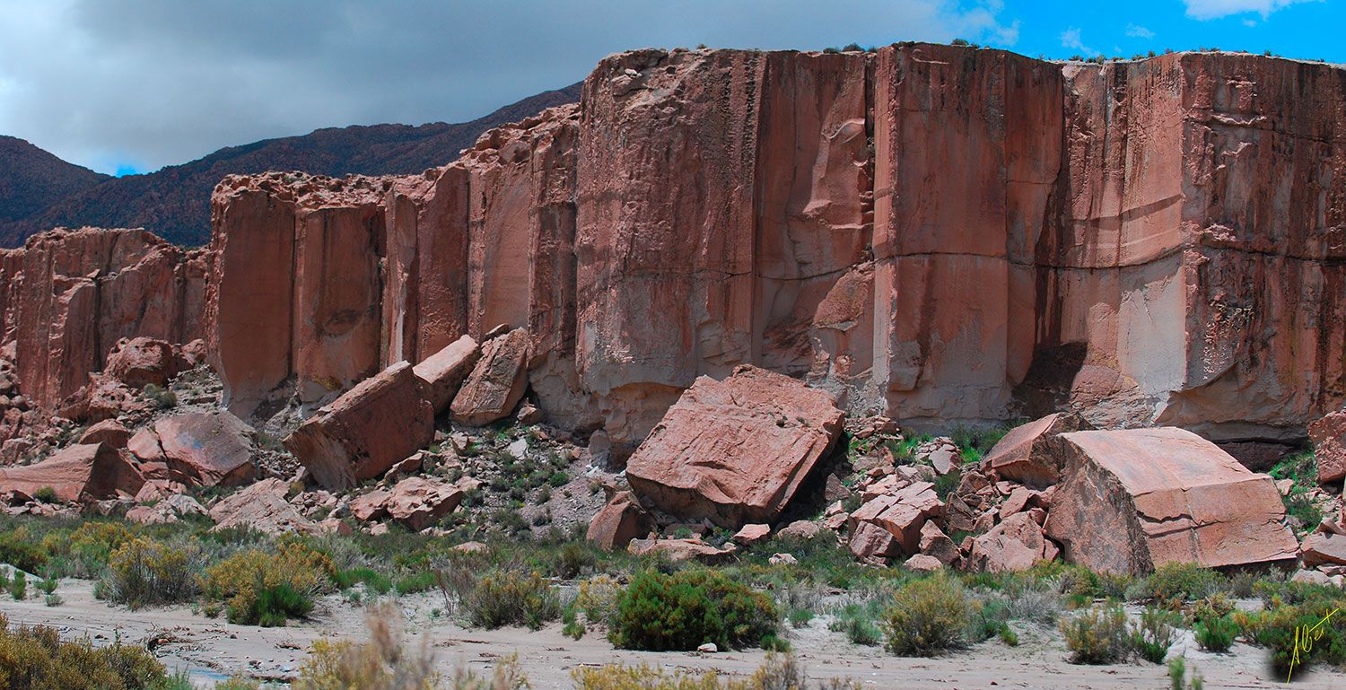 Argentine Piedra Pomez villages Barrancas