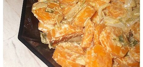 Carottes à la Crème Fraiche