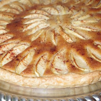 * Tarte aux pommes amandine *