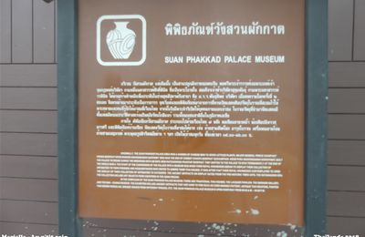 Bangkok - Suan Phakkad Palace Museum