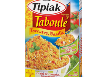 Test produit : les taboulés déshydratés Tipiak