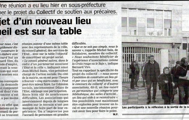 PROJET COLLECTIF DE SOUTIEN AUX PRECAIRES