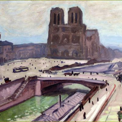 Notre Dame de Paris par les peintres -   Albert Marquet (1875-1947)