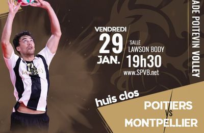 Poitiers / Montpellier en direct vendredi sur Sport en France et France 3 NoA