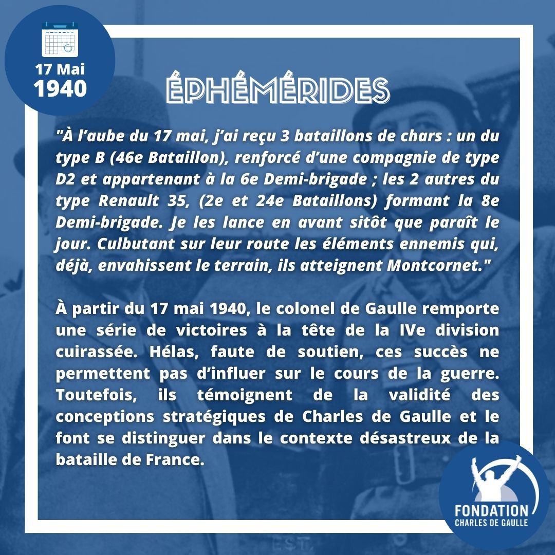Fondation Charles de Gaulle 17 mai