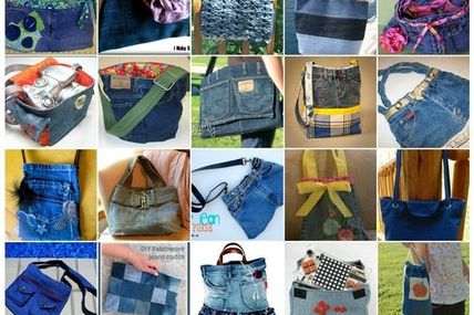 Mercredi, c'est tuto! #9  - Les sacs en jeans recyclés