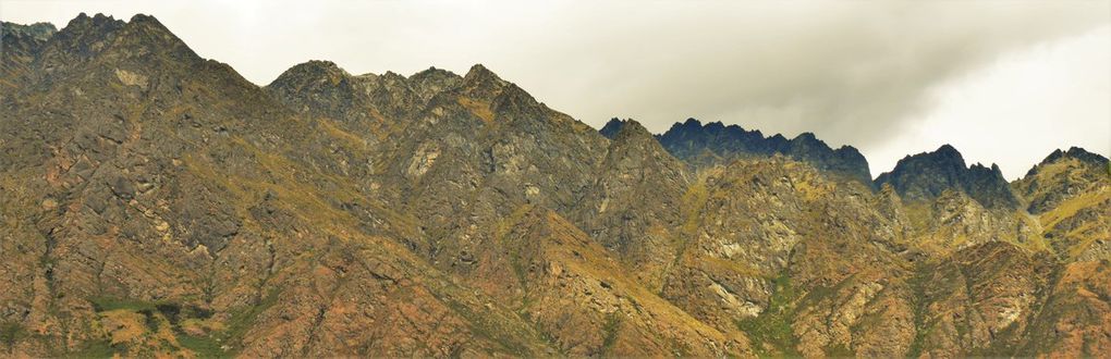 Autour de Queenstown, lac Wakatipu...