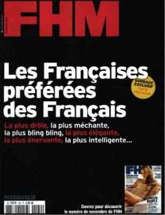 Classement FHM : les Françaises préférées des Français (novembre 2009)