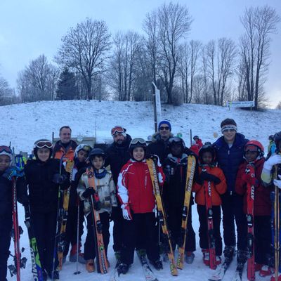 Mercredi: initiation au ski alpin 