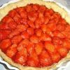 La recette de la tarte à la fraise...