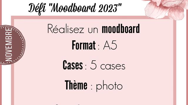 DT - Défi "Moodboard 2023" - novembre @PCC