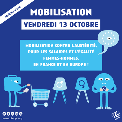 Mobilisation intersyndicale du 13/10/2023