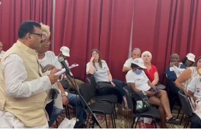 Un représentant de l'organisation syndicale indienne AITUC a participé aux célébrations du 1er mai à Cuba.