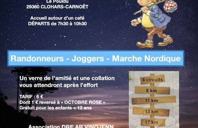 DIMANCHE 6 OCTOBRE - LA CLOHARSIENNE  3è édition