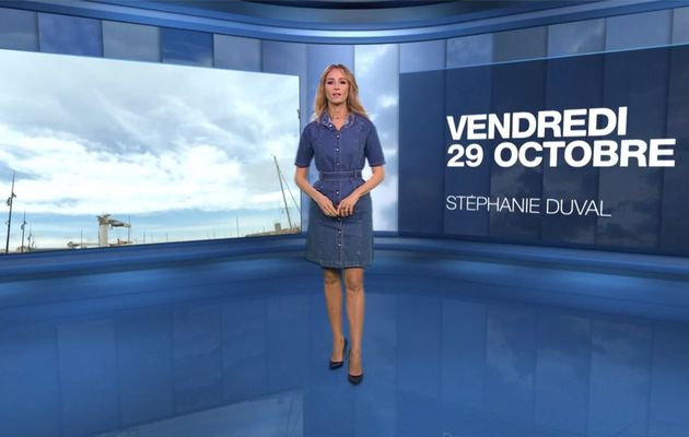 Stéphanie Duval Météo M6 le 29.10.2021