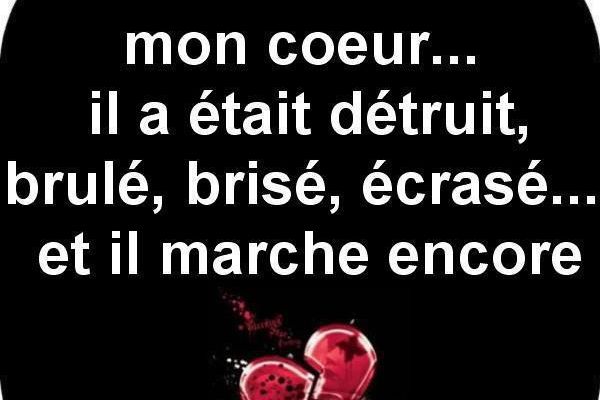 Phrase d amour triste