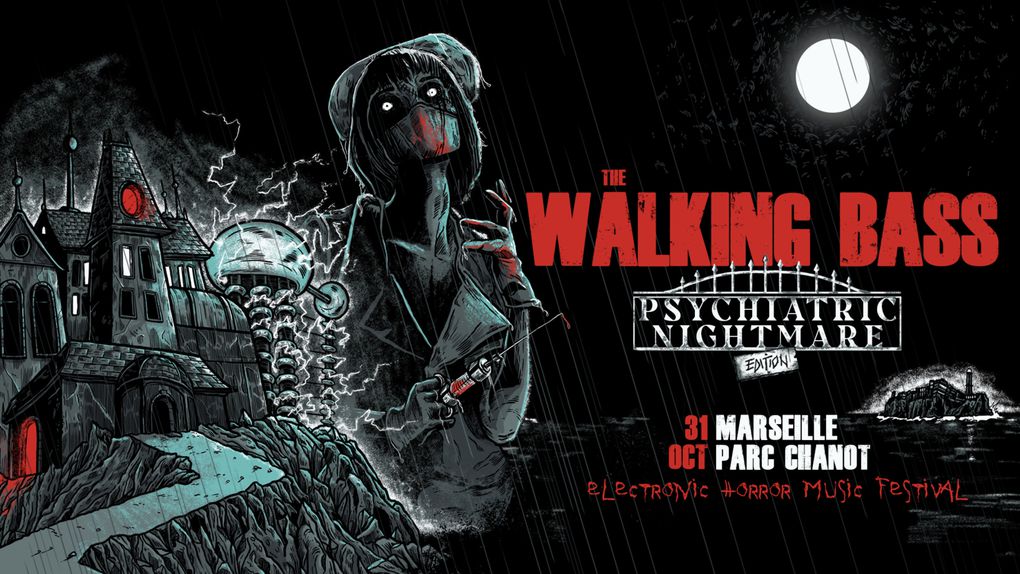 Crédits (c) THE WALKING BASS Psychiatric Nightmare 2023