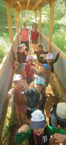 Sortie scolaire des maternelles aux jardins de Brocéliande (suite)