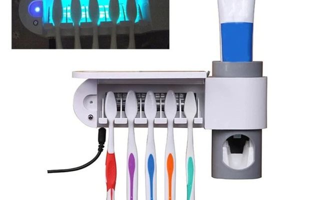 2 In 1 UV Toothbrush Sterilizer