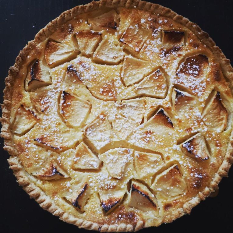 Tarte normande aux pommes