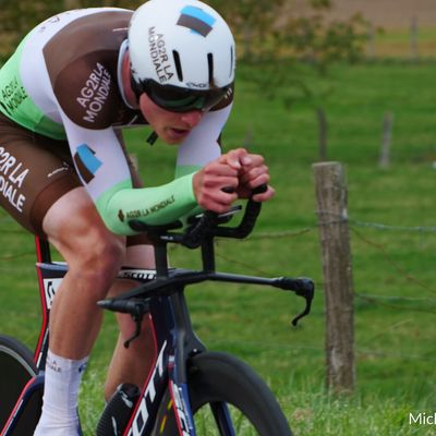 Hugo Page (CRCVL-ES Auneau) 4ème du championnat de France de contre la montre espoirs