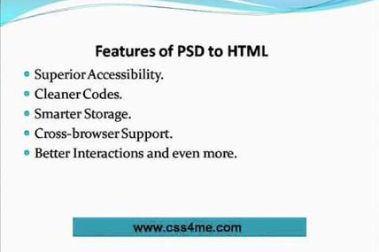 technical Know-how of PSD to HTML
