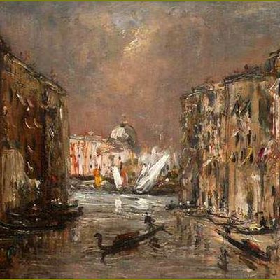 Venise par les peintres -    Edouard Dufeu (1840-1900)