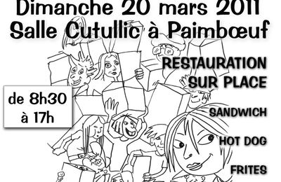 Vide grenier : dimanche 20 mars 2011