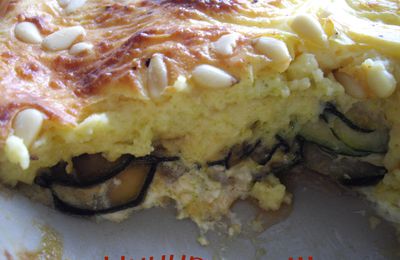 Clafouti de courgettes à la feta