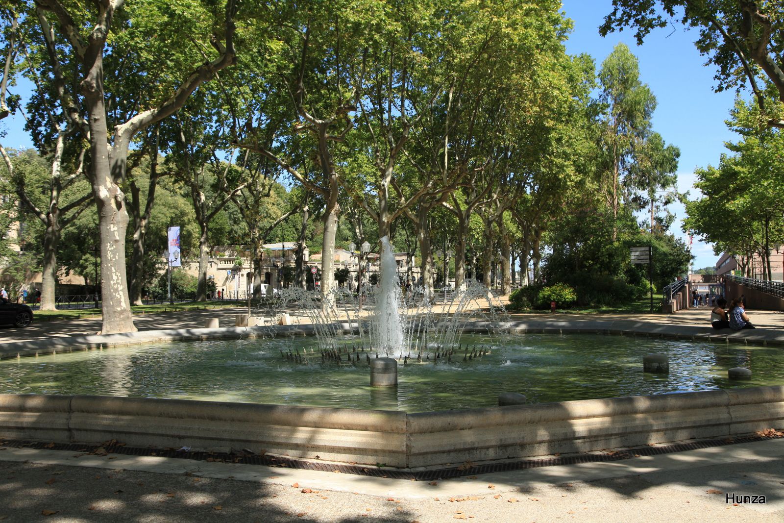 Montpellier, esplanade Charles De Gaulle