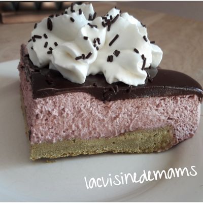 Bavarois aux framboises