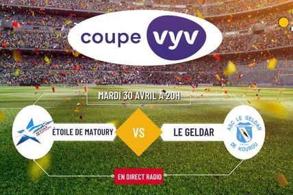 Vivez la finale régionale de la Coupe VYV en direct radio sur Guyane la 1ère ! 