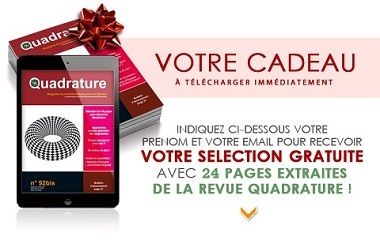 Connaissez-vous la revue Quadrature ?