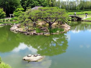 Jardin Koraku-en et ville de Kurashiki