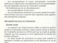 Quelques avantages des députés ( en 2007 et probablement toujours d'actualités )