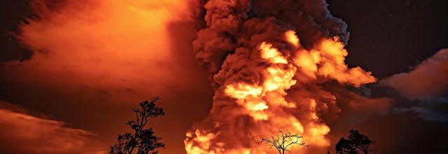Eruption du Kilauea , cratère Halema'uma'u - update