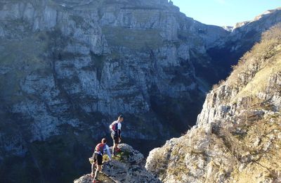 les gorges d'Ehujarre avec la Lemur Team