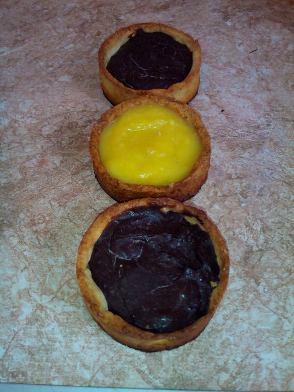 tartelettes citrons et chocolat