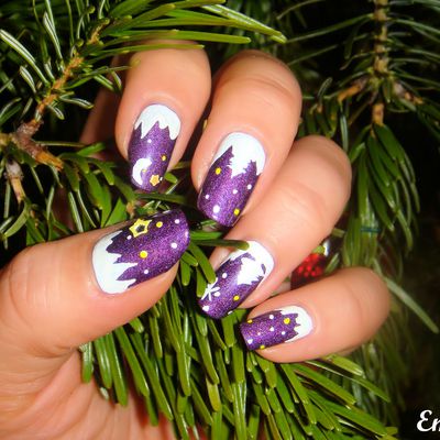 Nail art d'hiver