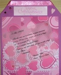 Carte Anniversaire Christelle DA SILVA