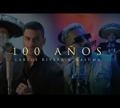 Avec du mariachi! Maluma rejoint Carlos Rivera et ils sortent la chanson '100 años'