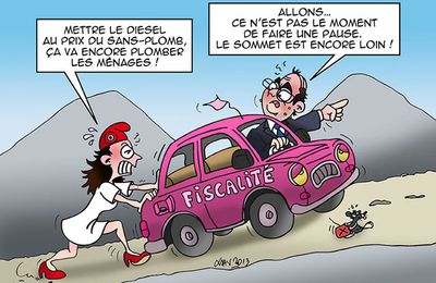 Taxe sur le diesel : Hollande fait le plein de ras-le-bol