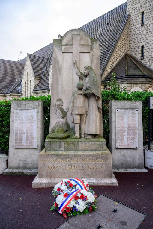 Commémoration de l’armistice à Issy-les-Moulineaux.