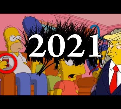 NOUVELLES PRÉDICTIONS DES #SIMPSONS QUI VONT SE RÉALISER EN 2021 !