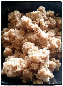 Cake à la pomme et son crumble croquant au thermomix 